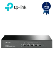 TP-LINK TPL3660023 TP-LINK TL-R480T - Ruteador balanceador de cargas Multi WAN con 1 puerto WAN y 1 puerto LAN fijos RJ45 Fast Ethernet ademas de 3 puertos RJ45 intercambiables LAN & WAN Fast Etherne