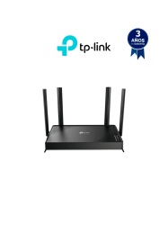 TP-LINK TPL6700005 TP-LINK Archer BE220 - Router WiFi 7 de Doble Banda a 3.6 Gbps/ Puertos 1 Puerto WAN de 1 Gbps 4 puertos LAN de 1 Gbps/ 4 Antenas Externas con Beamforming/ Compatible con EasyMesh