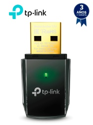TP-LINK TPL6740009 TP-LINK ARCHER T2U - Adaptador USB inalambrico doble banda AC 600 Mbps.