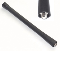 TX PRO DEPM150 Antena VHF Helicoidal 136- 174 MHz para Radios Portatiles PRO5150/EP450/DEP450/CP200/GP300 de Conector Rosca tipo Monopolo