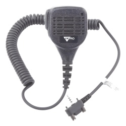 TX PRO TX-309-V03 Micrófono-Bocina Portátil / IP55 / Cancelación de Ruido / Cable Kevlar / Jack 3.5 mm / Pinza 360°