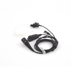 TX PRO TX-885-H05 Micrófono-Audífono de 3 Cables / Tubo Acústico Transparente Grado Médico / Conector Multipin HYTERA / Diseño Modular Táctico - Img 5