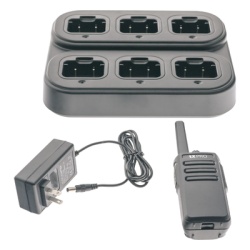 TX PRO TX500MULTCHRGR Cargador Múltiple / 6 Posiciones / 110-220 VCA / 12 VCD / 5 Horas / LED Multicolor - Img 3