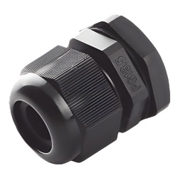 TX PRO TXG-PG-13.5BK Conector Tipo Glándula / Cable 6-12 mm / Rosca 20.2 mm (51/64') / Plástico Negro / Uso Industrial