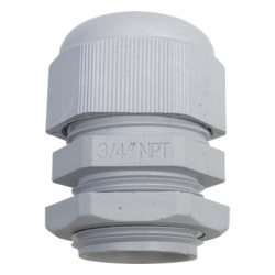 TX PRO TXG-PG-34N Conector Tipo Glándula / Rosca NPT 3/4" / Rango de Cable 10-16 mm / Plástico Industrial / IP para Ambientes Exigentes - Img 2
