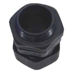 TX PRO TXG-PG-34NBK Conector Tipo Glándula / Rosca NPT 3/4" / Rango Cable 10-16 mm / Plástico Industrial / Color Negro - Img 3