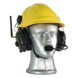 TX780AG10 Auriculares con cancelación de ruido / Radio DMR UHF / 400-480 MHz / 4W / 28 dB NRR / Batería de litio