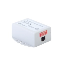 TYCON POWER PRODUCTS TP-1224G Inyector POE para Aplicacion Solar Entrada 9-36 Vcc Salida Pasivo en 24 Vcc 10/100/1000 Mbps Hasta 19 Watts