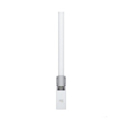 UBIQUITI AMO-2G10 Antena omnidireccional potente cobertura de 360Â° doble polaridad MIMO 2x2 frecuencia 2 GHz (2.35-2.55 GHz) de 10 dBi
