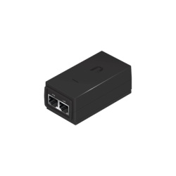 UBIQUITI POE-24-12W Adaptador PoE Ubiquiti de 24 VDC 0.5 A compatible con airGateway