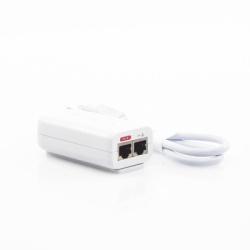 UBIQUITI U-POE-AF Adaptador POE Ubiquiti (48 VDC 0.32 A) puerto Gigabit ideal para equipos UniFi