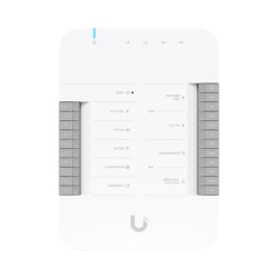 UBIQUITI UA-HUB-DOOR UniFi Access Hub Door puede conectar 2 lectores y 2 camaras (no incluidos) para controlar solo una puerta / 2 terminales AUX y 4 entradas adicionales (sensores y botones) POE 802.