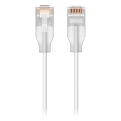 UBIQUITI UACC-CABLE-PATCH-EL-5M-W Patchcord Cat 6 / 10 GbE / PoE+++ / 5 m (16.4 ft) / Etherlighting / RJ45 Translúcido / Interior