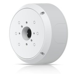 UBIQUITI UACC-CAMERA-JB-W Caja de Conexiones Antimanipulación / Aluminio y Policarbonato / Montaje en Poste 1.5–2" (38–50 mm) / Salidas G3/4" / 470 g