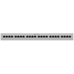 UBIQUITI UACC-ETH-SP-PANEL-24 Panel de Protección Ethernet de 24 Puertos UniFi UACC-ETH-SP-Panel-24, 10 GbE con Sopoete PoE+++, 20 kA Rack 1U
