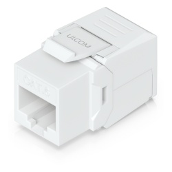 UBIQUITI UACC-KEYSTONE-JACK-C6 Keystone Jack / Cat6 / Terminación IDC / Snap-In / 12 Piezas