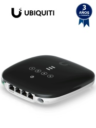 UBIQUITI UBI1810003 UBIQUITI UF-WIFI - UFiber WiFi 802.11n GPON ONU Unidad de Red Optica con 1 puerto WAN GPON (SC/APC) y 4 puertos LAN Gigabit Ethernet.
