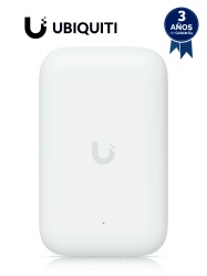 UBIQUITI UBI4220005 UBIQUITI UK-ULTRA - Punto de Acceso Compacto para Interior & Exterior/ 1 Puerto RJ45 GbE MIMO 2x2 hasta 867 Mbps en 5 GHz y 300 Mbps en 2.4 GHz. Conectores RP-SMA (antenas Extern