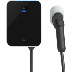 UBIQUITI UC-EV-STATION-LITE-US Estación de Carga EV UniFi Connect Lite / 11 kW Nivel 2 / Conector SAE J1772 / Intemperie Type 3R / Cable 7 m / Control de Acceso NFC / Gestión UniFi Connect