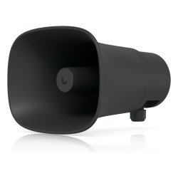 UBIQUITI UP-AI-HORN-SPEAKER-B Altavoz IP / 120 dB / PoE+ / Alerta AI / IP66 / Montaje Pared, Esquina y Poste / -40 a 60 °C / 10.5 x 7.7 x 10'