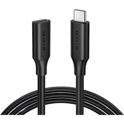 UGREEN 10387 Cable USB-C Macho a USB-C Hembra | 1metro | USB-C 3.1 Gen 2 | Compatible con Thunderbolt 3 | TPE | Transferencia de Datos 10 Gbps | Soporta hasta 100W para Carga Rapida | Reversible. - Img 2