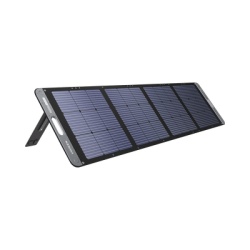 UGREEN 15114 Panel Solar Plegable 200W / Recomendado para el Power Station Portable de 1200W UGREEN / Alta Eficiencia de Conversion / Alineacion Inteligente de la Luz Solar / Resistente Al Agua y Dura