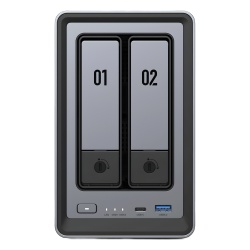 UGREEN 25242 NASync DXP2800 | SO UGOS Pro | Intel N100 12th Gen Intel® 4 Core? | 2 Bahias SATA hasta 48TB | 2-Bahias (M.2 NVMe) hasta 16TB | 8GB DDR5 (Exp. a 16GB) | Ethernet 2.5G | HDMI 4K | 2* USB2 - Img 2