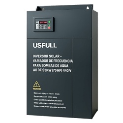 USFULL FU9000SI055G9 Inversor Solar - Variador de Frecuencia para Bombas de Agua AC de 55KW (70 HP) 440V: Potencia y Eficiencia para Aplicaciones Exigentes