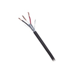 VIAKON 9223 Cable Multiconductor CMR Shielded 3C/18 AWG / Blindaje Cinta Maylar Aluminizada + Dren / Cubierta PVC Riser Antiflama / 300V / 105Â°C / UL 444 y UL 1666 / Para Control de Acceso y Comunica