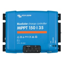 VICTRON ENERGY BSMPPT150/35 BlueSolar MPPT 150/35. Controlador Solar MPPT 35A Voltaje Seleccion Automatica: 12/24/36/48 Vcc.