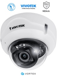VIVOTEK VIV0040019 VIVOTEK FD839-EHTV - Camara IP VORTEX Essential Series domo exterior 5 MP lente varifocal 2.8-10mm microfono integrado IR 30m WDR Pro IP66 IK10 NDAA almacenamiento interno