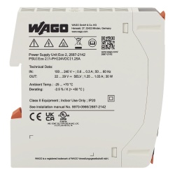 WAGO 2687-2142: fuente de alimentación Eco 2 de 24 VCD, 1.25 A (30 W), monofásica - Img 3