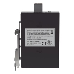 WAGO 852-1111/000-001: switch industrial ECO no administrable de 5 puertos Gigabit, riel DIN - Img 3