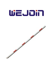 WEJOIN 77302 WEJOIN WJSSBM3 - Brazo Recto Octagonal de 3 metros / Franjas Reflejantes / Con Caucho Inferior / Sistema de Brazo Oscilante