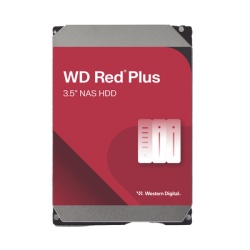 Western Digital (WD) WD40EFPX Disco Duro Red Plus 4TB / 5400 RPM / Optimizado para NAS / Uso 24-7 / 3 Anos de Garantia