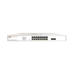 WI-TEK WI-PCES318GF Switch Administrable PoE / 16 puertos PoE af/at Gigabit / 2 x SFP Gigabit / Administracion Cloud Gratuita / Presupuesto 240 W