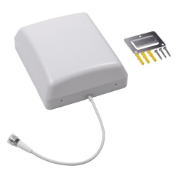 WilsonPRO / weBoost 311-243 Antena Tipo Panel Multibanda 600-960 MHz/ 1425-4700 MHz. Para interior. Especial para amplificadores y dispositivos celulares Multi-tecnologia.