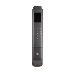 YALE-ASSA ABLOY MX83424 Cerradura Digital Cornelius / Reconocimiento Facial 3D / Sensor de Huella con IA / Capacidad de 100 Huellas 20 Face ID 100 Tarjetas MIFARE / Doble Verificacion / Bloqueo Automa