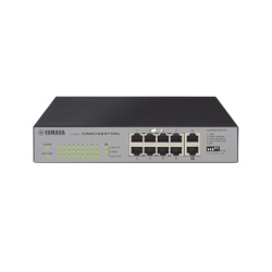 YAMAHA SWR2100P10G SWITCH DE RED POE 10 PUERTOS OPTIMIZADO P/ REDES DANTE