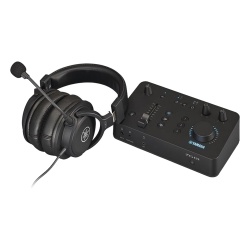 YAMAHA ZG01PACK Kit de Audio para Gaming | Controlador + Auriculares | Entradas/Salidas de Audio y Video | Conexion USB