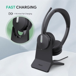 YEALINK CHARGING-STAND-FOR-BH70/WH64-HYBRID Base de Carga Compacta para Diademas Yealink BH70 y WH64.
