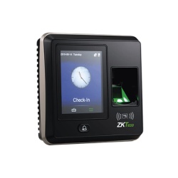 ZKTECO SF-300 Terminal de Control de Acceso / 1 500 Huellas / Pantalla 2.8" / TCP/IP y USB / Wiegand 26 bits / Sensor Optico