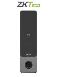 ZKTECO X10 - Control de Acceso Biométrico para Exterior con 500 Usuarios, Huella Digital, Tarjeta ID de 125 kHz y Contraseña, IP66, Wi-Fi de 2.4 GHz, Lector Wiegand y Administración con ZKBio Zlink