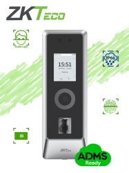 ZKTECO ZKT0680049 ZKTECO PROMA - Control de Acceso Facial / Exterior IP66 / IK07 / 30 000 rostros / 10 000 huellas / 50 000 tarjetas / ADMS