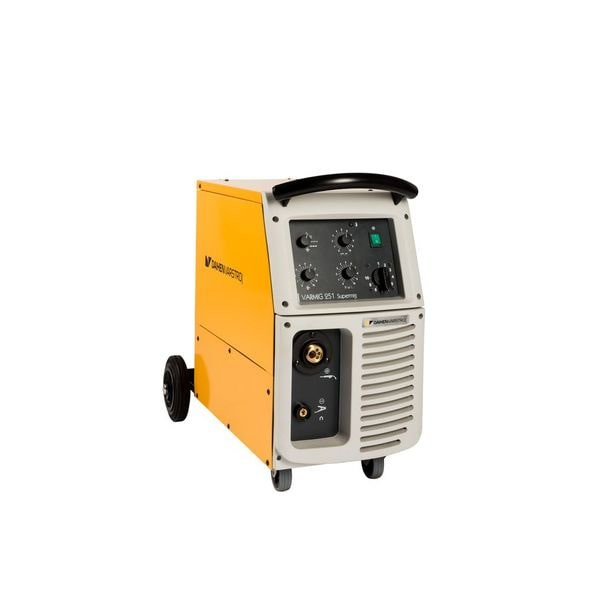 Welding machine Varmig Supermig 251, MIG/MAG welding, gas shielding, for structural steel.
