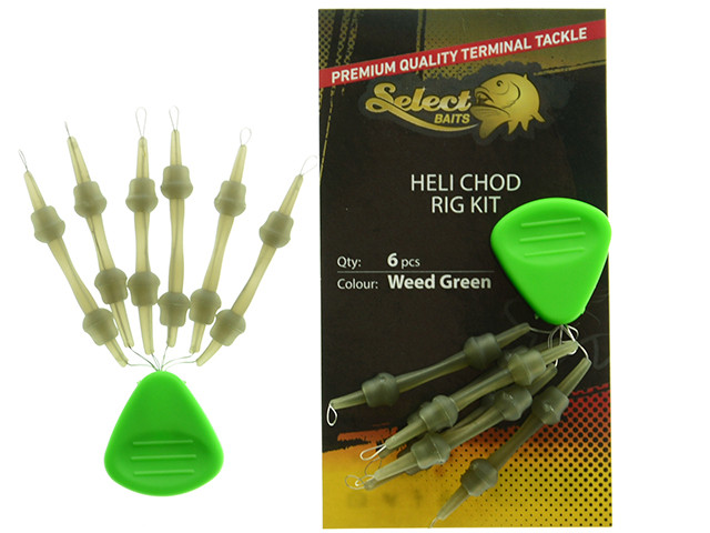 SET MONTURA HELICOPTER SELECT BAITS HELI CHOD RIG KIT