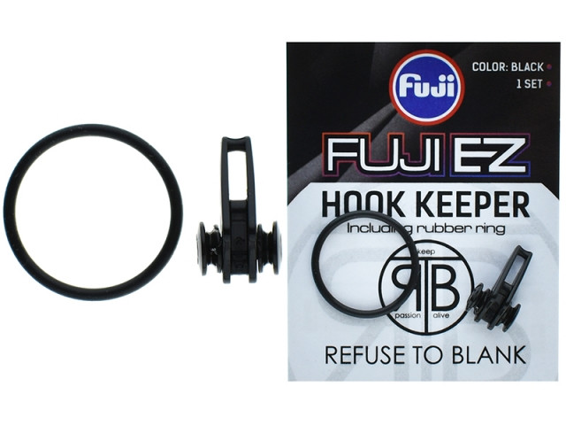 Fuji Ehkm-bc E-z Hook Keeper, Black Chrome