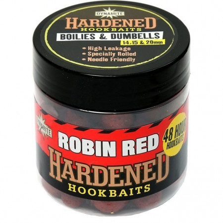 BOILIES DE CARLIG DYNAMITE BAITS ROBIN RED HARD HOOKBAITS, 20MM