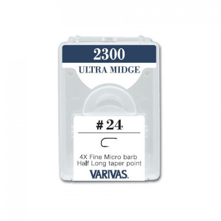 CARLIGE MUSCA VARIVAS FLY ULTRA MIDGE 4X FINE NR 24 MICRO BARB