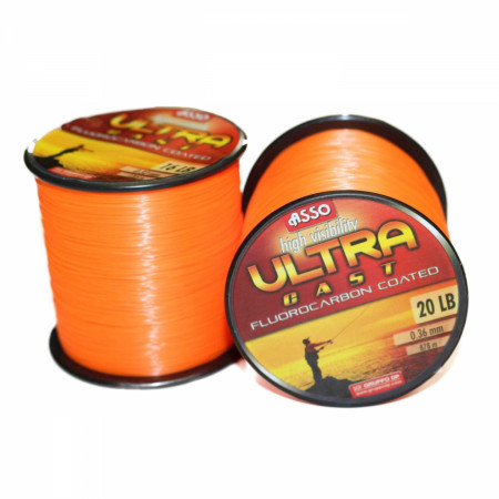 FIR ASSO ULTRA CAST ORANGE 0.39MM 1000M